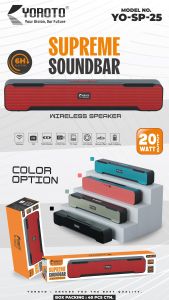 Yoroto Supreme 20W Wireless Soundbar