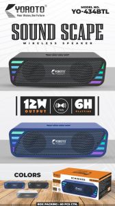 Yoroto YO-434BTL Sonicwave Tws Wireless Speaker