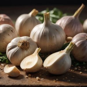 Fresh White Garlic