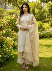 Banarasi Silk Plazzo Set