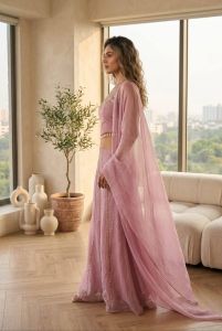 Designer Indo Western Luxury Palazzo Set