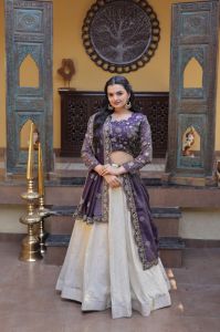 Heavy Kali Pattern Lehenga Choli Set