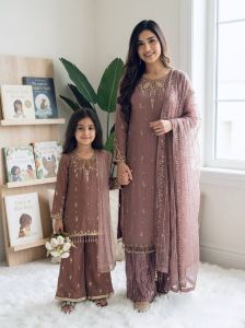 Mother Daughter Salwar Suit Combo