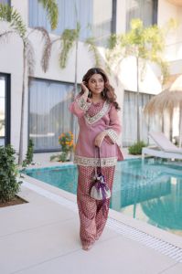 Salasa Fabric Party Wear Suit Set