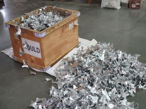 Silver Metal Waste Scrap