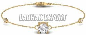 Adjustable Gold Chain Bracelet
