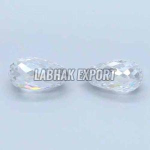 Briollette Lab Grown Diamond
