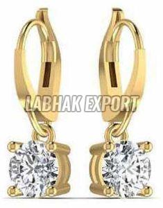 Classic Solitaire Diamond Earring