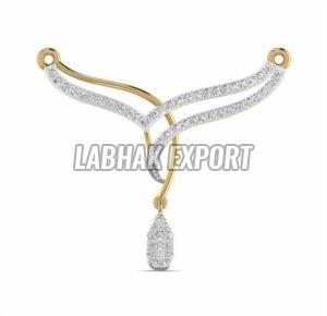 Designer Pendant Gold Mangalsutra