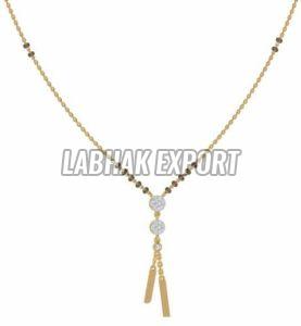 Fancy Diamond Gold Mangalsutra