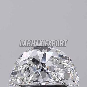 Half Moon Cut Lab Grown Diamond