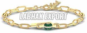 Layered Chain Gold Bracelet