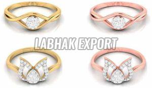 Luxury Women Gold Ring