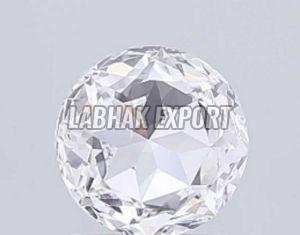 Rose Cut Lab Grown Diamond