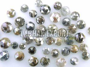Rose Cut Natural Loose Diamond