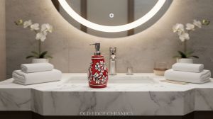 Designer Ceramic Soap Dispenser