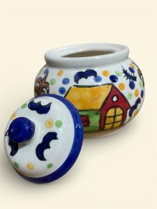 Glazed Handmade Ceramic Jar
