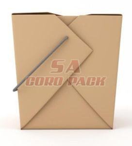 Reverse Tuck In Corrugated Packing Box