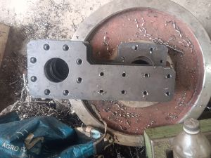 Round Mild Steel Mounting Plate
