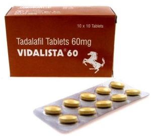 60mg Vidalista Tadalafil Tablets