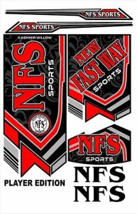Branding Cricket Bat Sticker