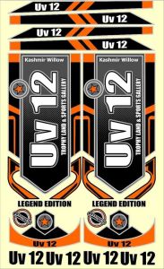 Cricket Bat Back Sticker