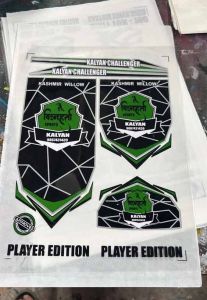 Cricket Bat Front Sticker
