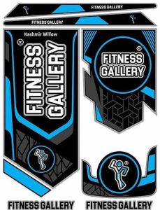 Cricket Logo Bat Sticker