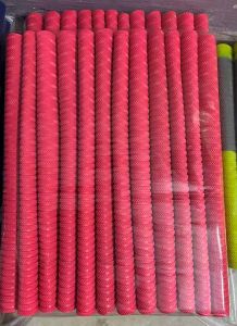 Red Rubber Cricket Bat Grip