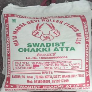 10 Kg Swadist Wheat Chakki Aata