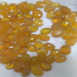 Yellow Natural Pukhraj Gemstone