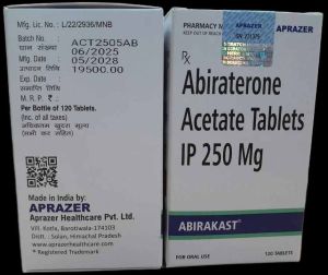Abirakast 250mg Abiraterone Acetate Tablet