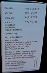 Acaya 100mg Acalabrutinib Capsule