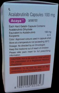 Acaya 100mg Acalabrutinib Capsule