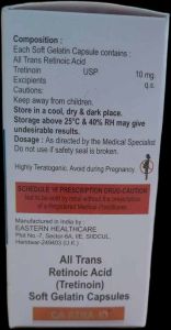 CA Atra 10mg Tretinoin Capsule