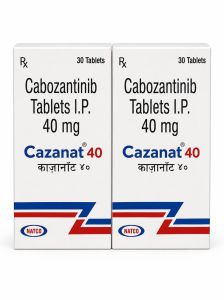 Cazanat 40mg Cabozantinib Tablet