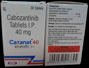 Cazanat 40mg Cabozantinib Tablet