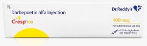 Cresp 100mcg Darbepoetin ALFA Injection