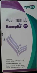 Exemptia 40mg Adalimumab Injection