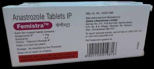 Femistra 1mg Anastrozole Tablet