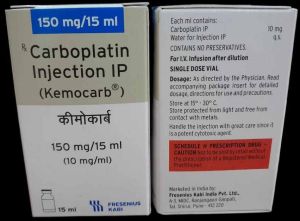 Kemocarb 150mg Carboplatin Injection