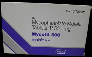 Mycofit 500mg Mycophenolate Mofetil Tablet