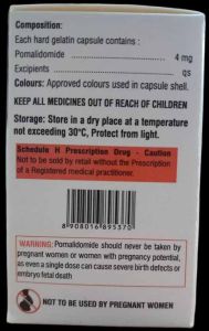 Pomide 4mg Pomalidomide Capsule