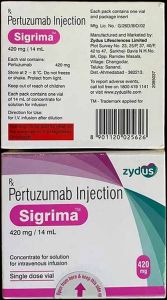 Sigrima 420mg Pertuzumab Injection