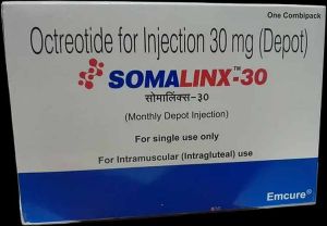 Somalinx 30mg Octreotide Injection