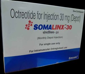 Somalinx 30mg Octreotide Injection