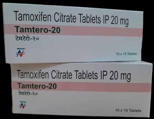 Tamtero 20mg Tamoxifen Citrate Tablet