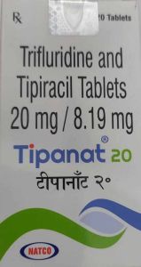 Tipanat 20mg Trifluridine Tipiracil Tablet