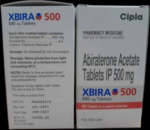 Xbira 500mg Abiraterone Acetate Tablet