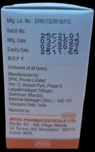 Zolasta 4mg Zoledronic Acid Injection
